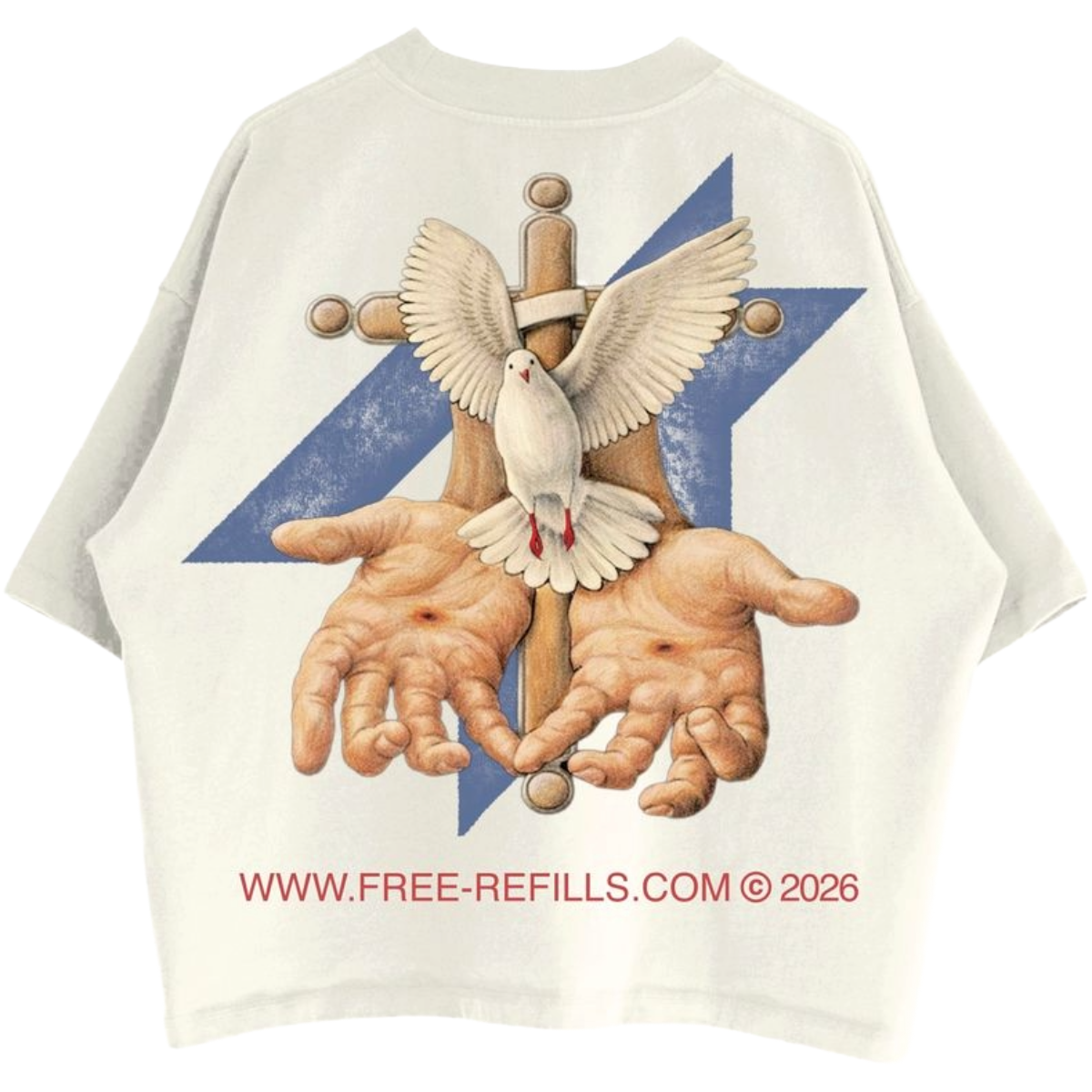 FR 'HEAVEN' SS TEE (CRM)