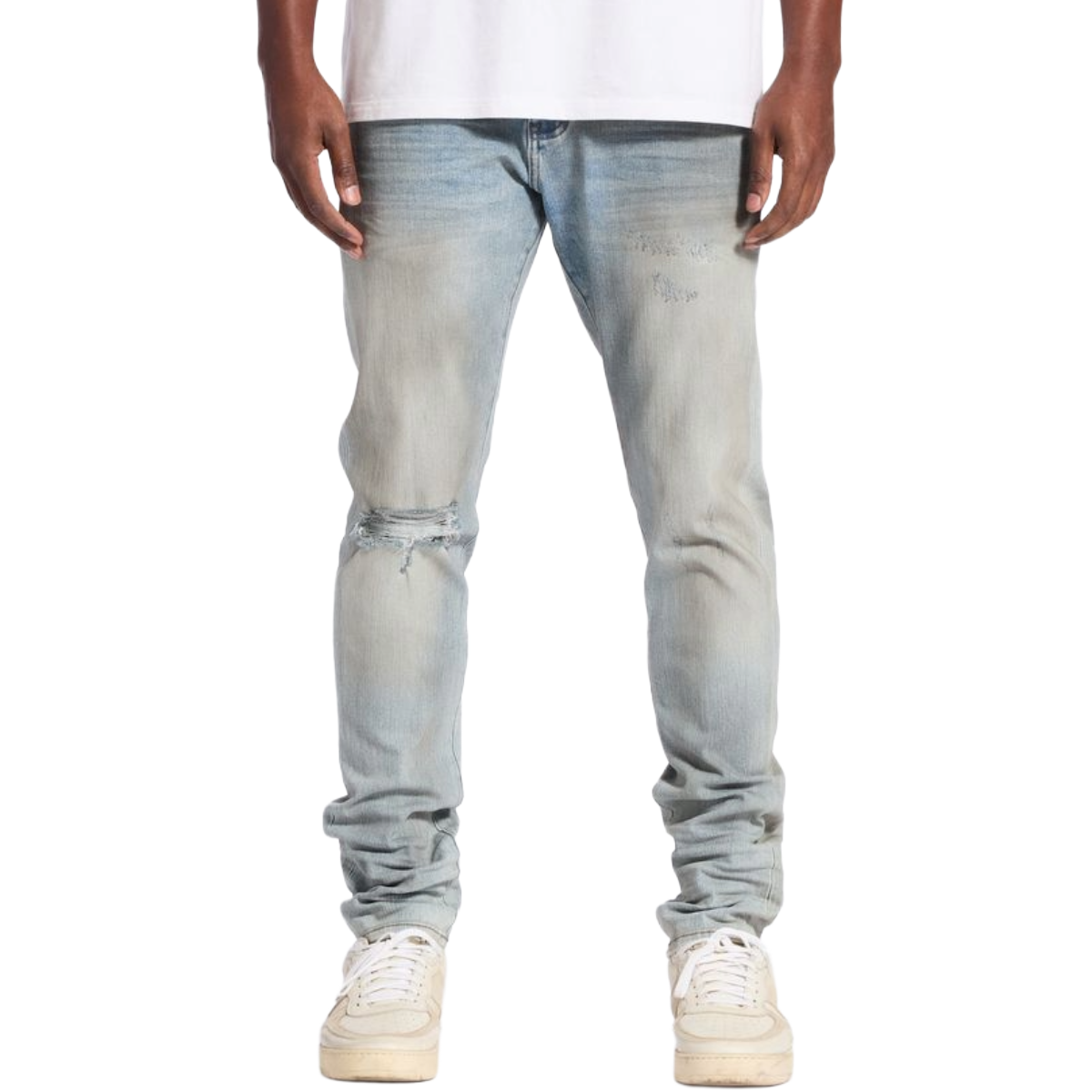 EMBELLISH 'DAVID' SKINNY DENIM (STN WSH)
