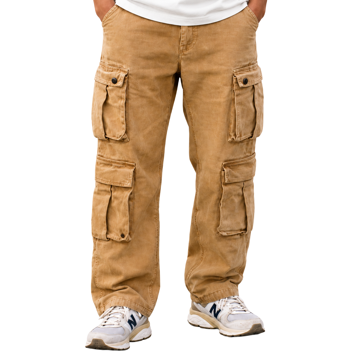 WAIMEA 'TWILL' RELAXED CARGO (KHAKI)