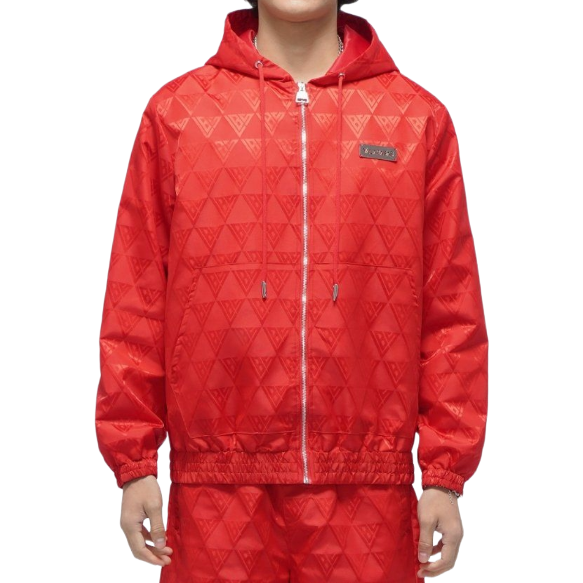 VALABASAS 'MONOGRAM' 2.0 WINDBREAKER (RED)
