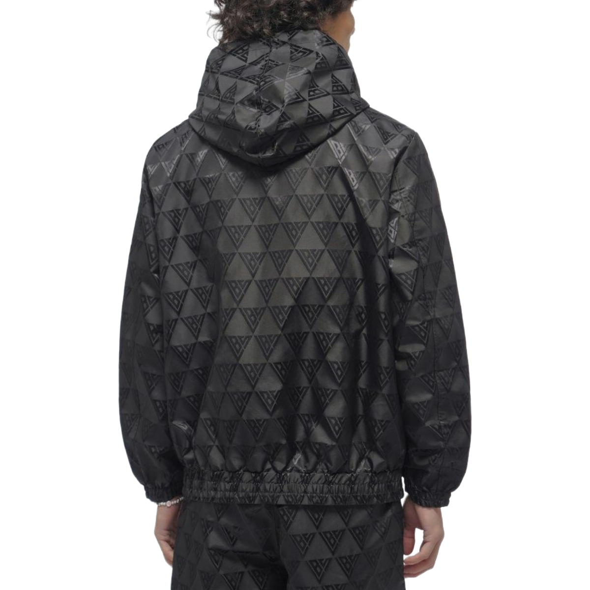 VALABASAS 'MONOGRAM' 2.0 WINDBREAKER (BLK)