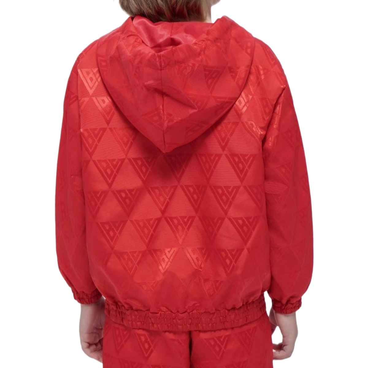 KIDS VALABASAS 'MONOGRAM' 2.0 WINDBREAKER (RED)