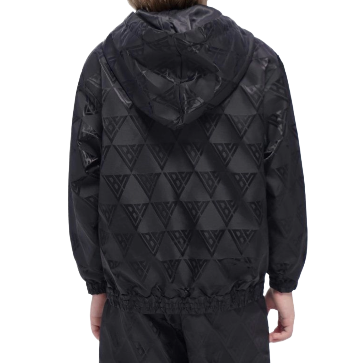 KIDS VALABASAS 'MONOGRAM' 2.0 WINDBREAKER (BLK)