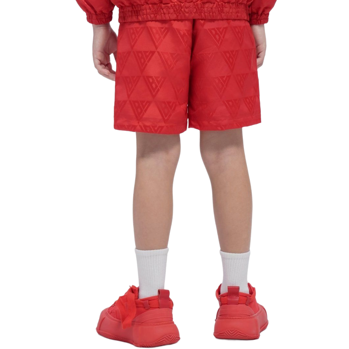 KIDS VALABASAS 'SIGNATURE' 2.0 SHORTS (RED)