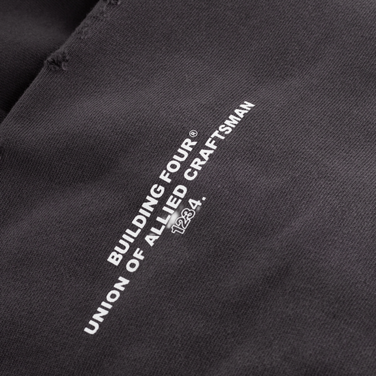 BLDG4 'LA CHATEAU' HOODIE (CHRCL)