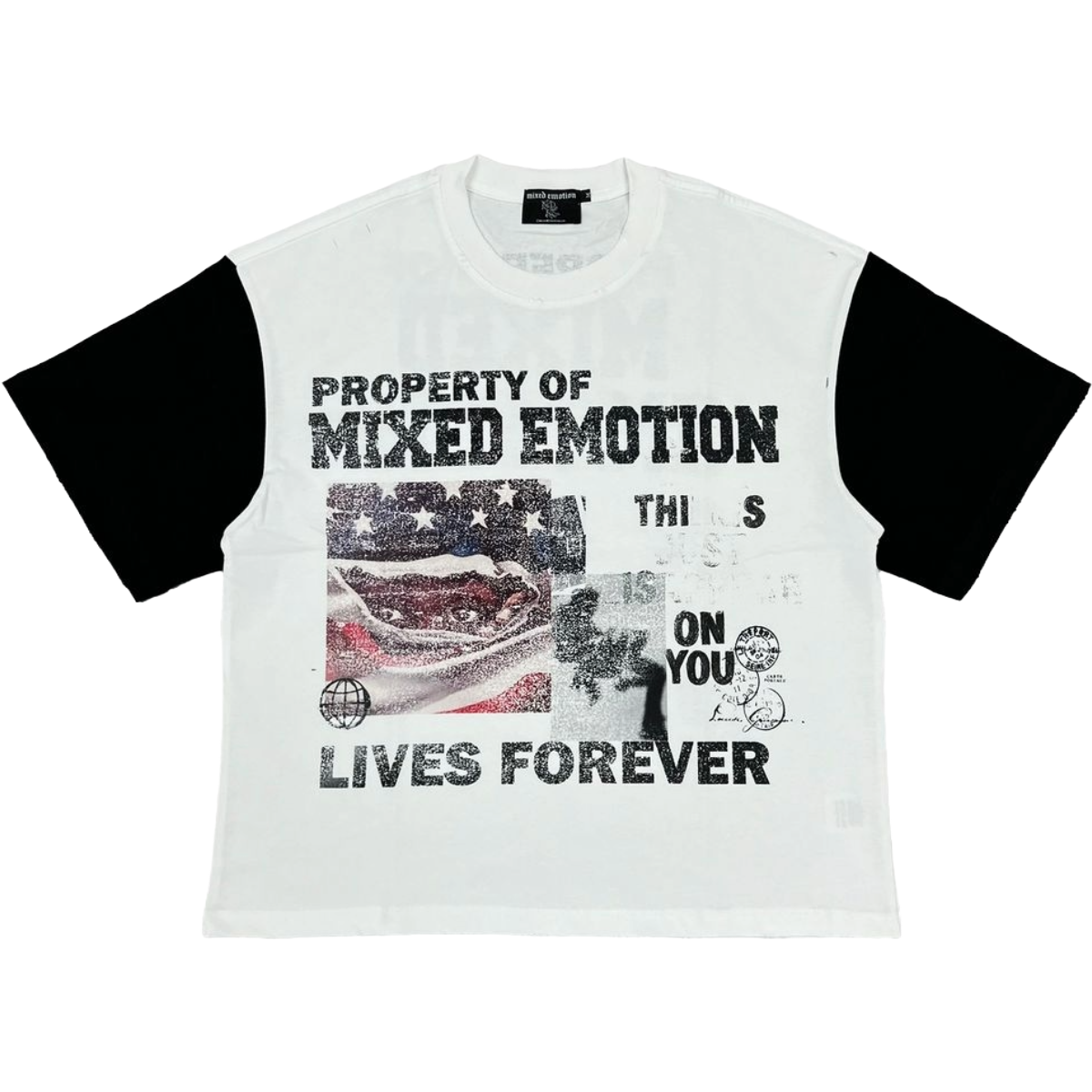 ME 'PROPERTY' SS TEE (WHT)