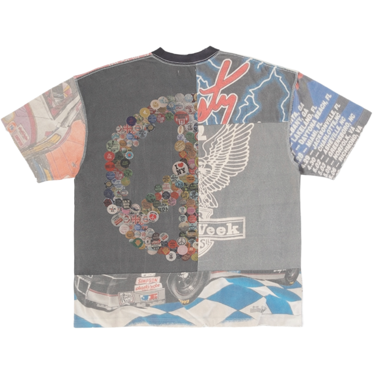 BLDG4 'LAYER' SS TEE (ANTQ WHT)