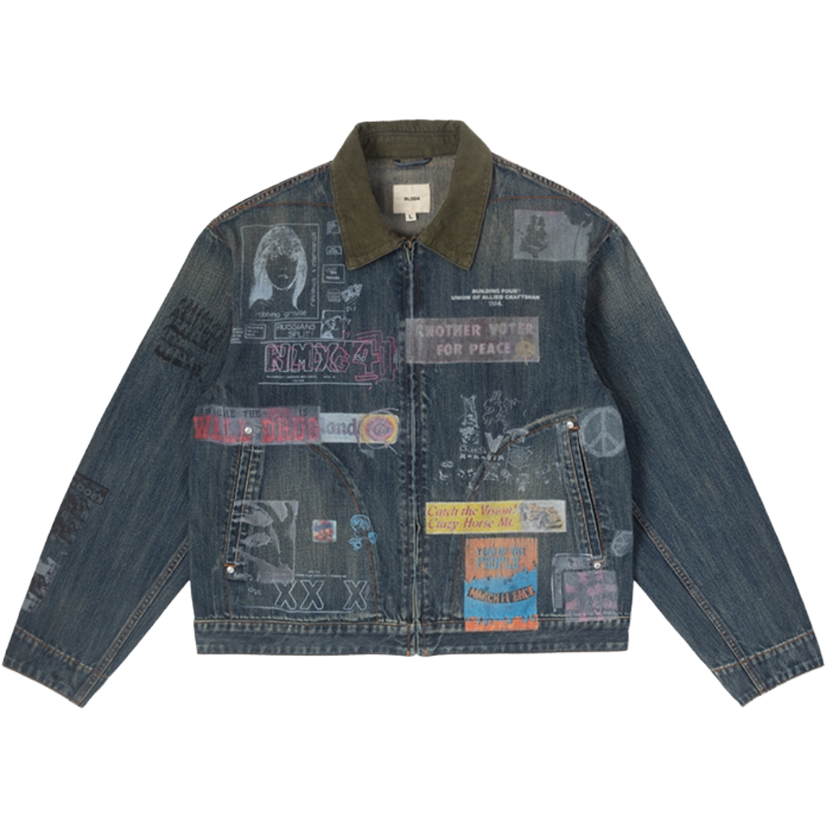 BLDG4 'FOUNDATION' DENIM JACKET
