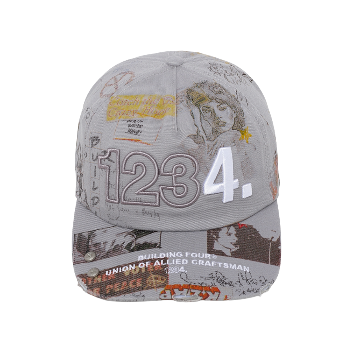 BLDG4 'PRECAST' HAT (NTRL GRY)