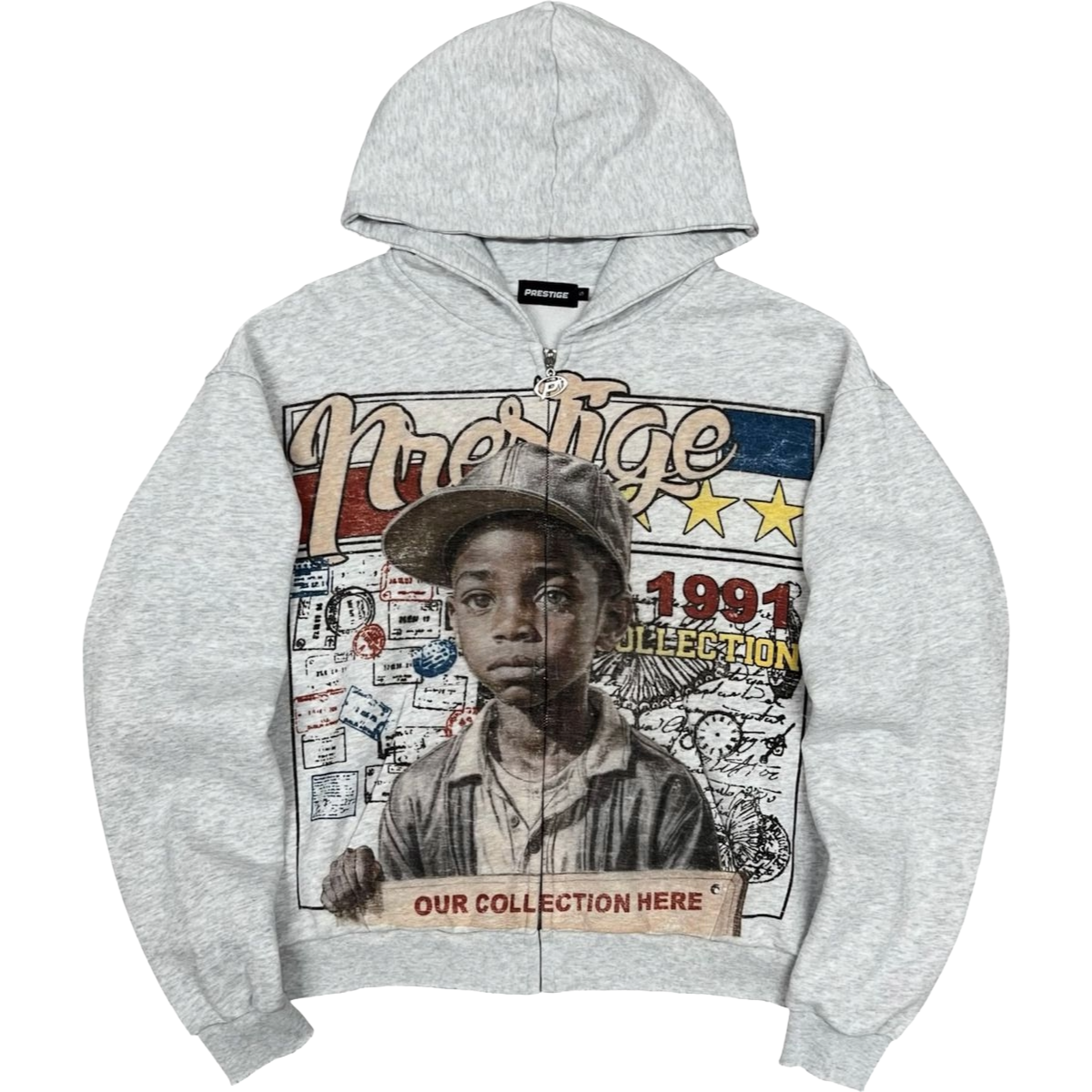 PRESTIGE 'YOUNG GENERAL' HOODIE (GRY)