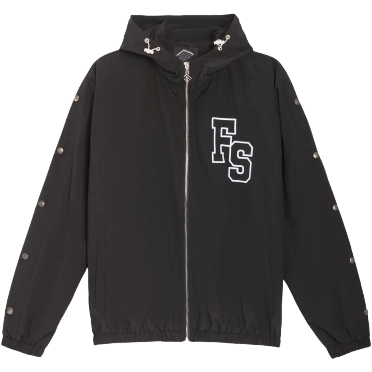 FS NYLON TRACK JACKET (BLK)