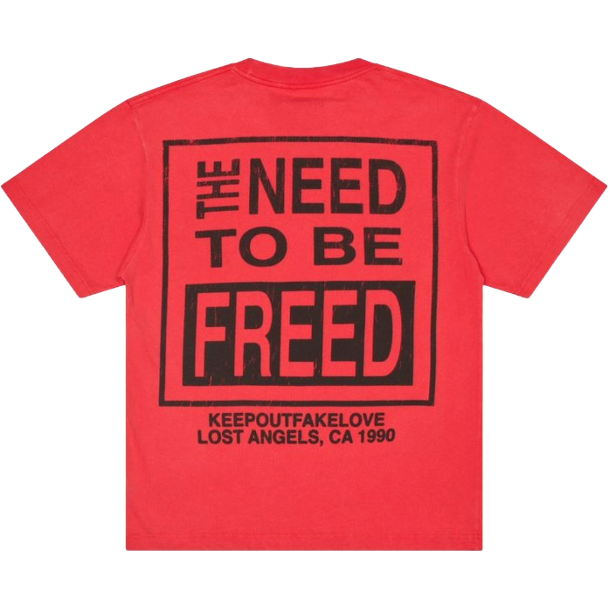 KOFL 'SO FREE' SS TEE (RED)