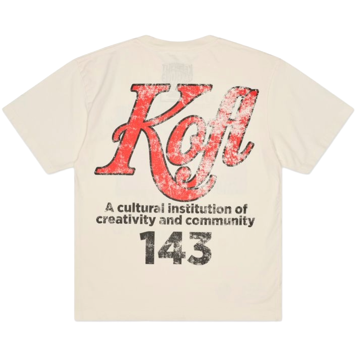 KOFL 'MUSEUM' SS TEE (CRM)