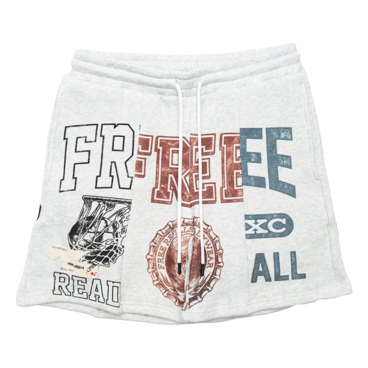 FR 'SPLIT' SHORTS (HTHR GREY)