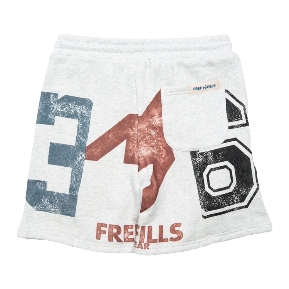 FR 'SPLIT' SHORTS (HTHR GREY)