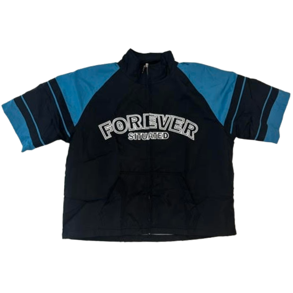 FS TRACK SS ZIP-UP (BLK/BLUE)