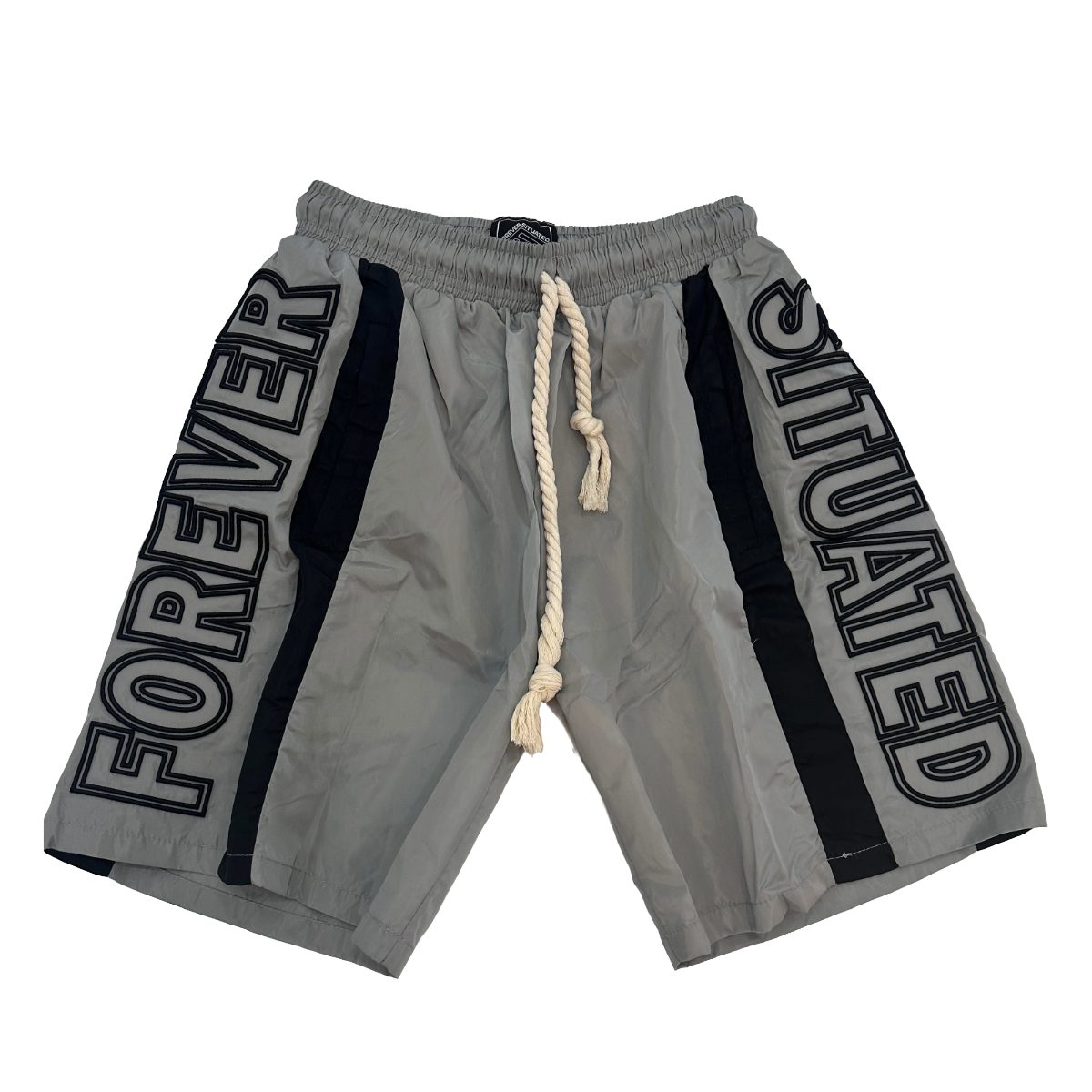 FS TRACK SHORTS (GRAY)
