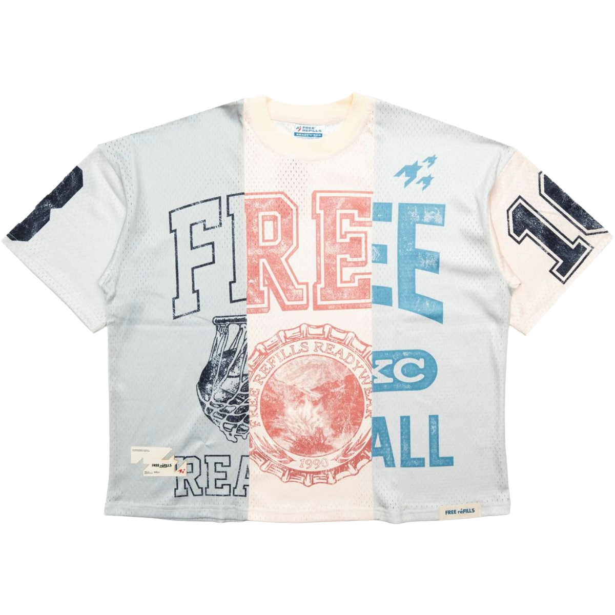 FR 'SPLIT' SS JERSEY (IVORY)