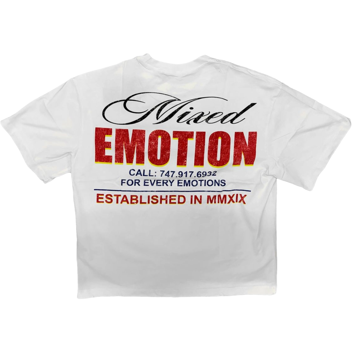 ME 'LOTTERY' SS TEE (WHT)