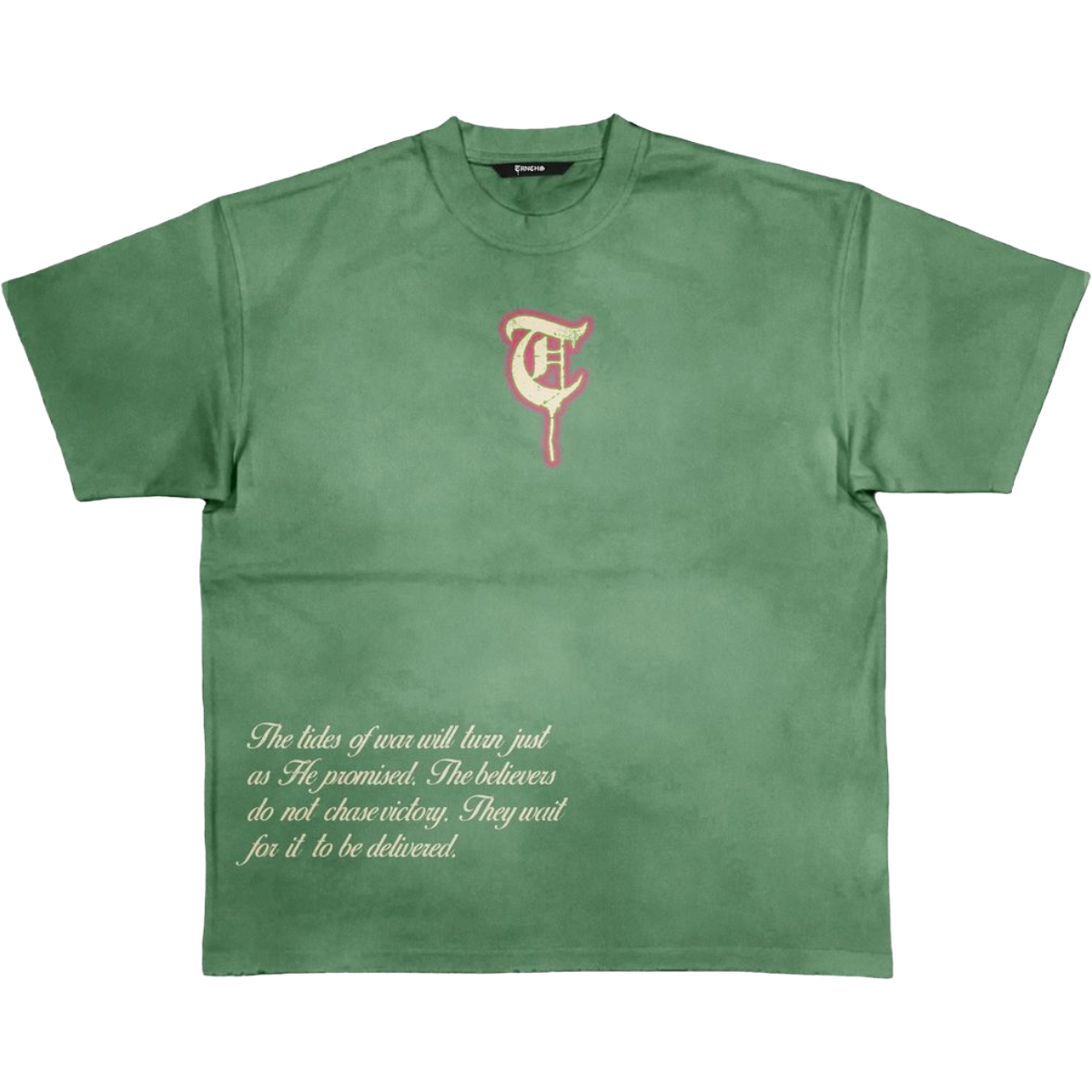 TRNCHS 'TIDES OF WAR' SS TEE (GRN)