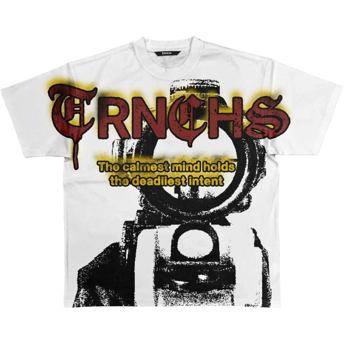 TRNCHS 'DEADLY' SS TEE (WHT)