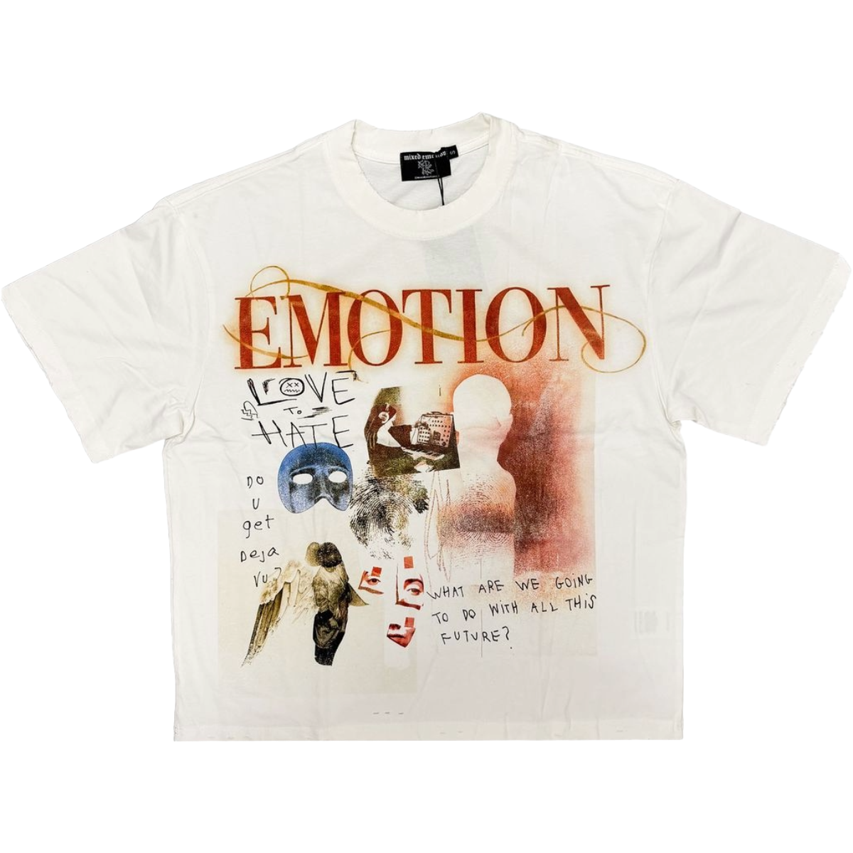 ME 'DEJA VU' SS TEE (WHT)