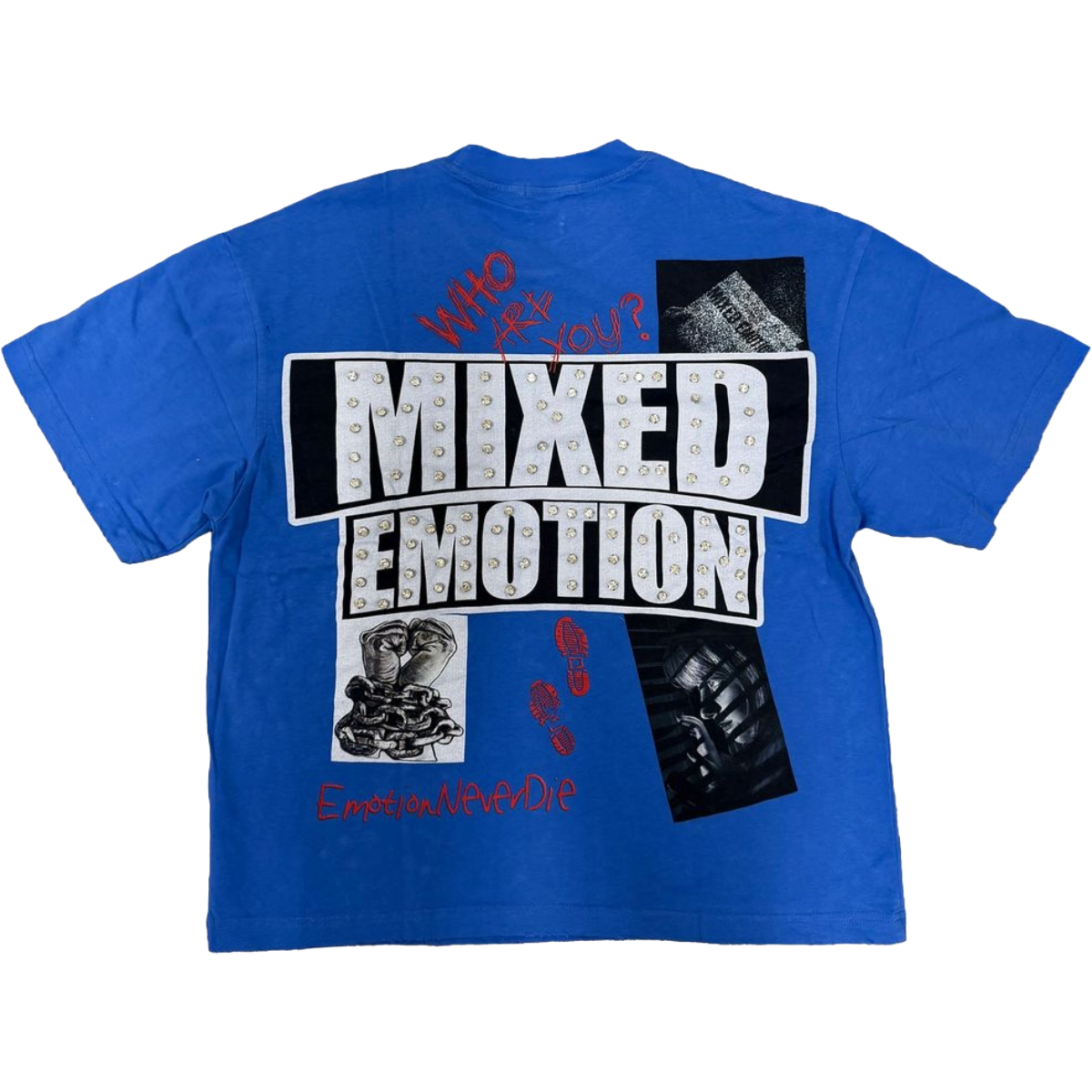 ME 'LOST IDENTITIY' SS TEE (BLUE)