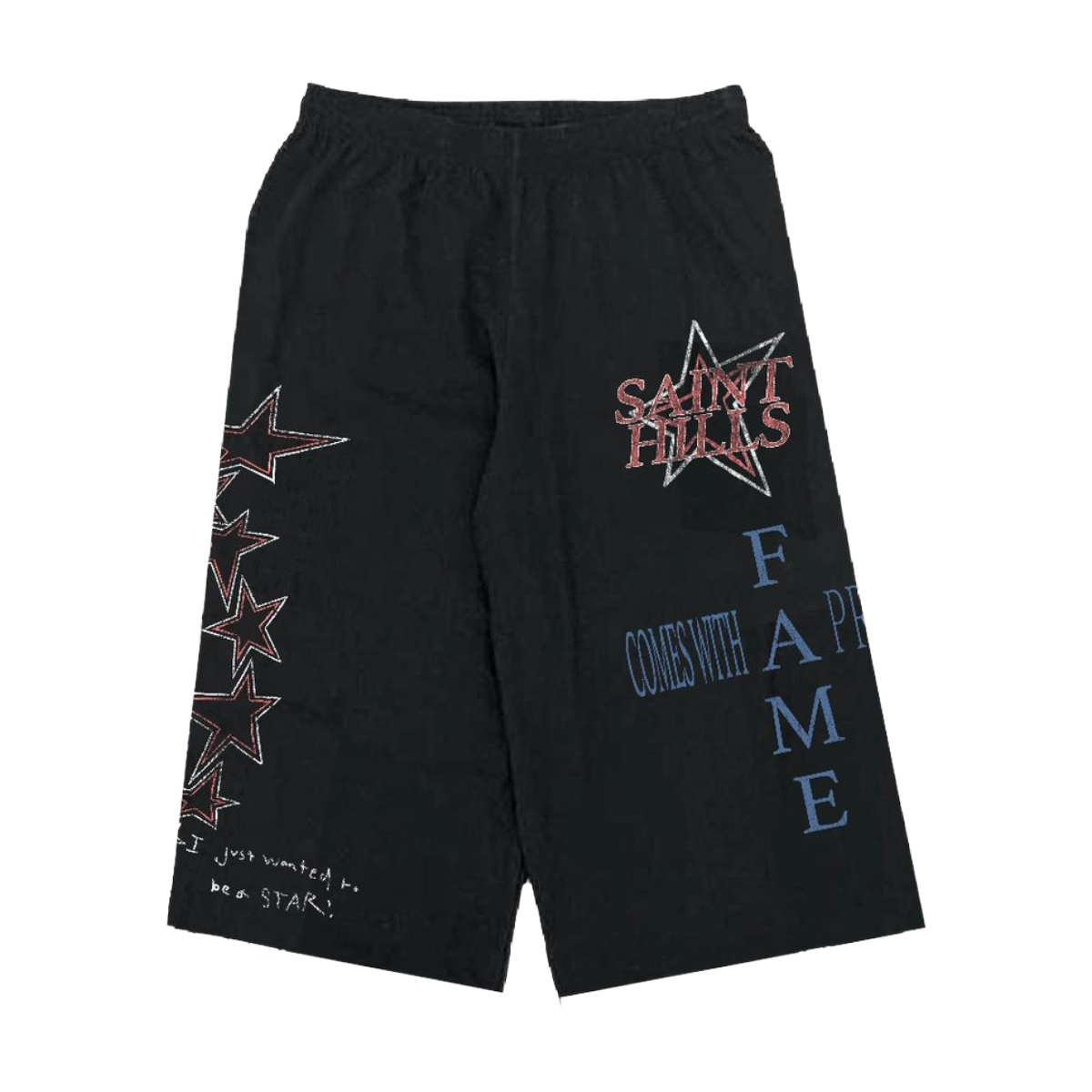 SH 'FAME' SHORTS (BLK)