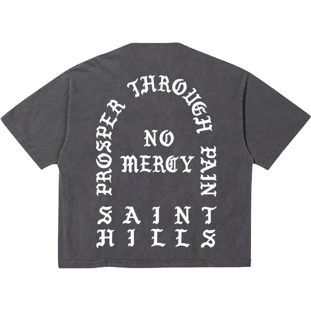 SH 'NO MERCY' SS TEE (DRK GRAY)