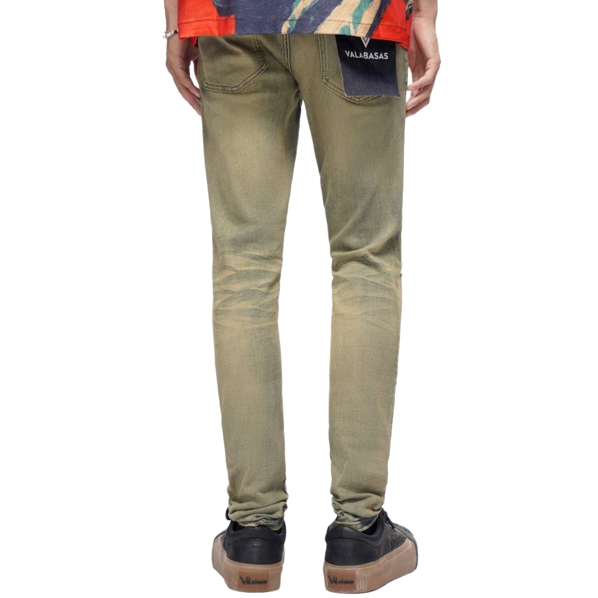 VALABASAS MR.CLEAN MEDIUM VINTAGE SKINNY JEANS