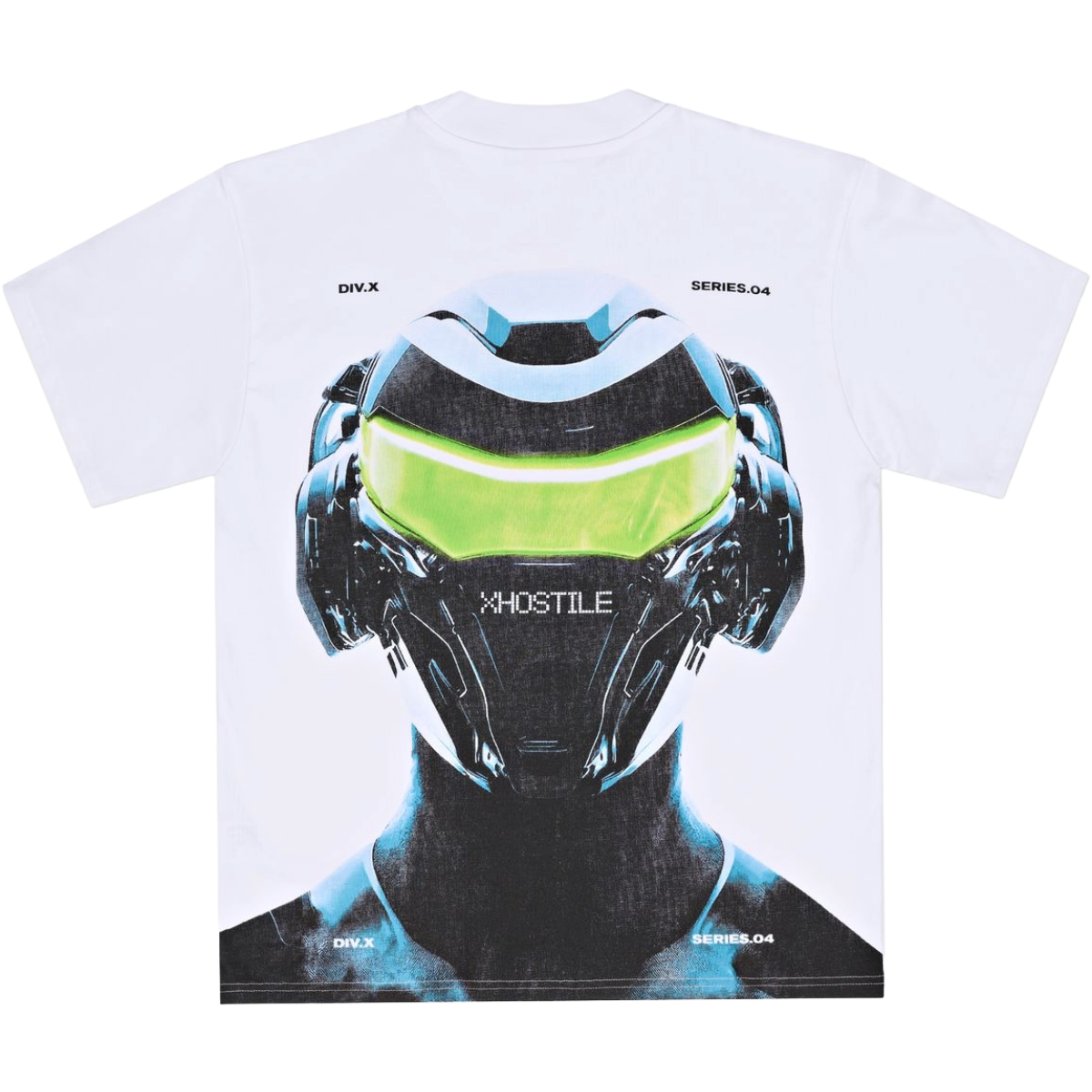 XHOSTILE 'SERIES.04' SS TEE (WHT)