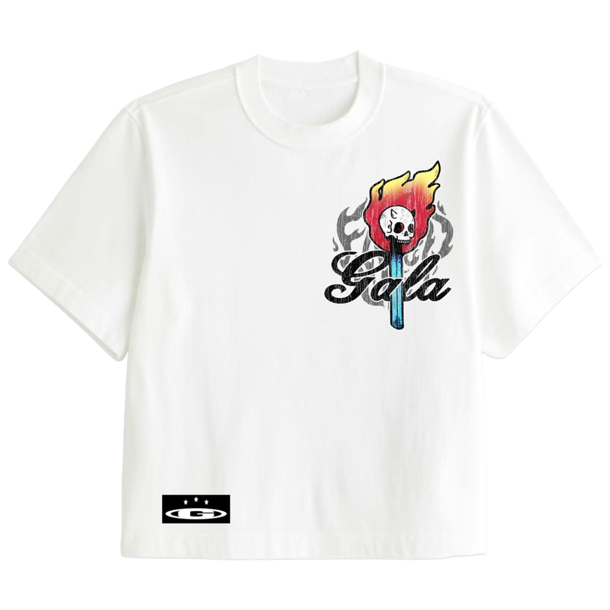 GALA 'VOICES' SS TEE (WHT)