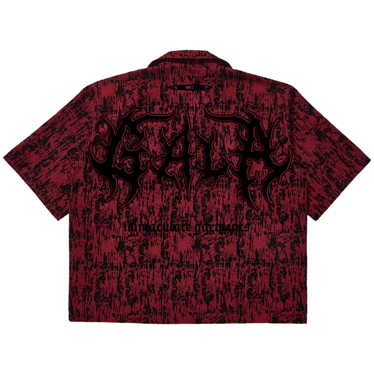 GALA 'DANTE' SS LOUNGE SHIRT (DRK RED)