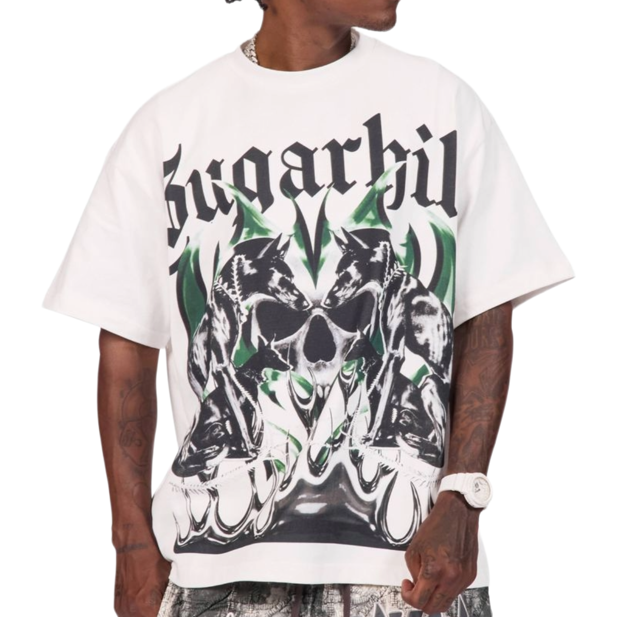 SG 'ZAPE' SS TEE (WHT)