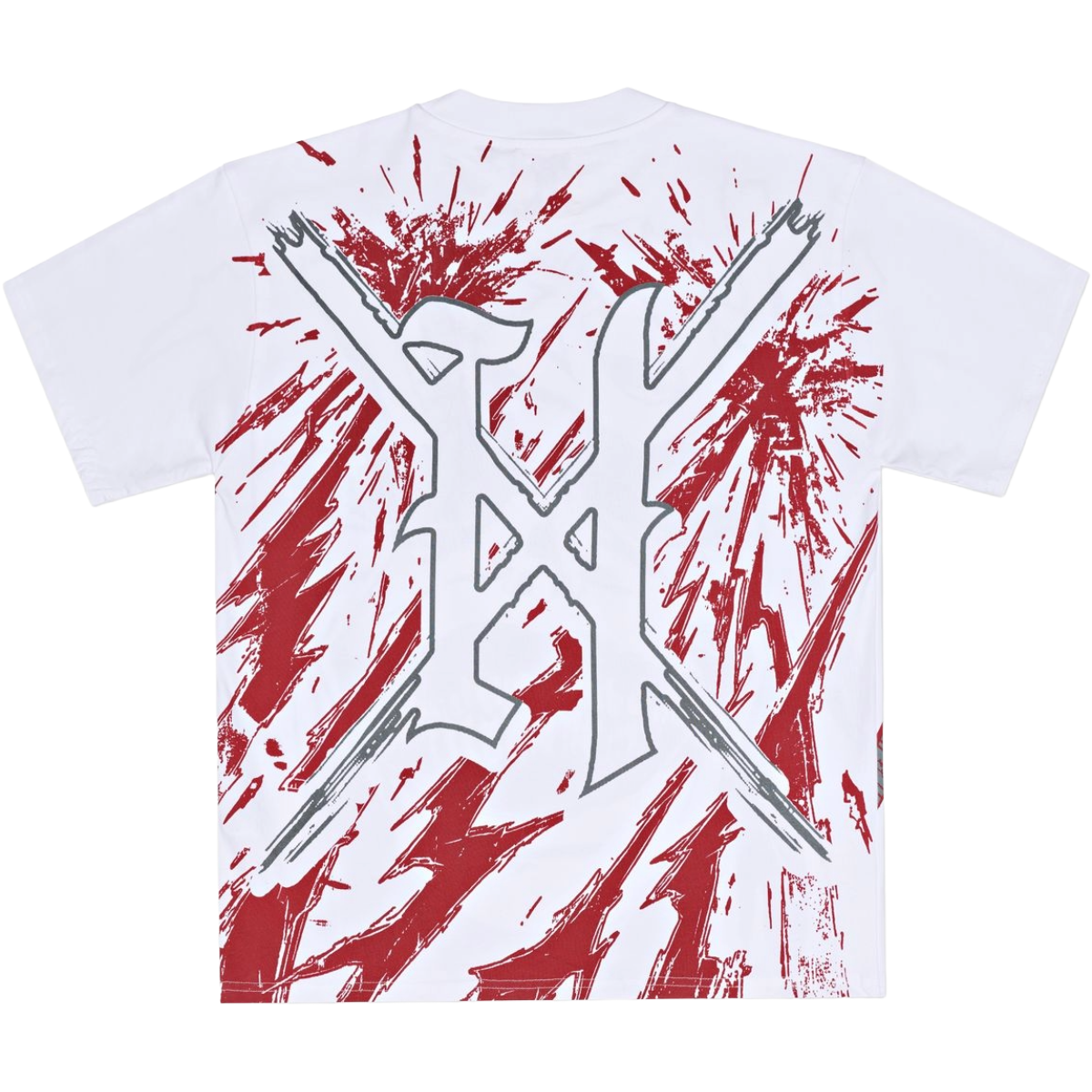 XHOSTILE 'EMPTY SOUL' SS TEE (WHT/RED)