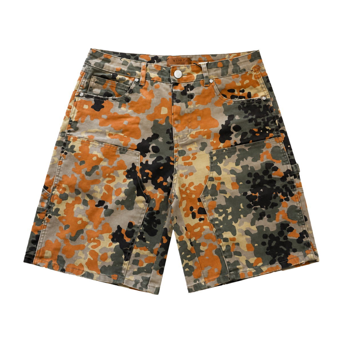 WAIMEA DESERT ORANGE CAMO DENIM SHORT