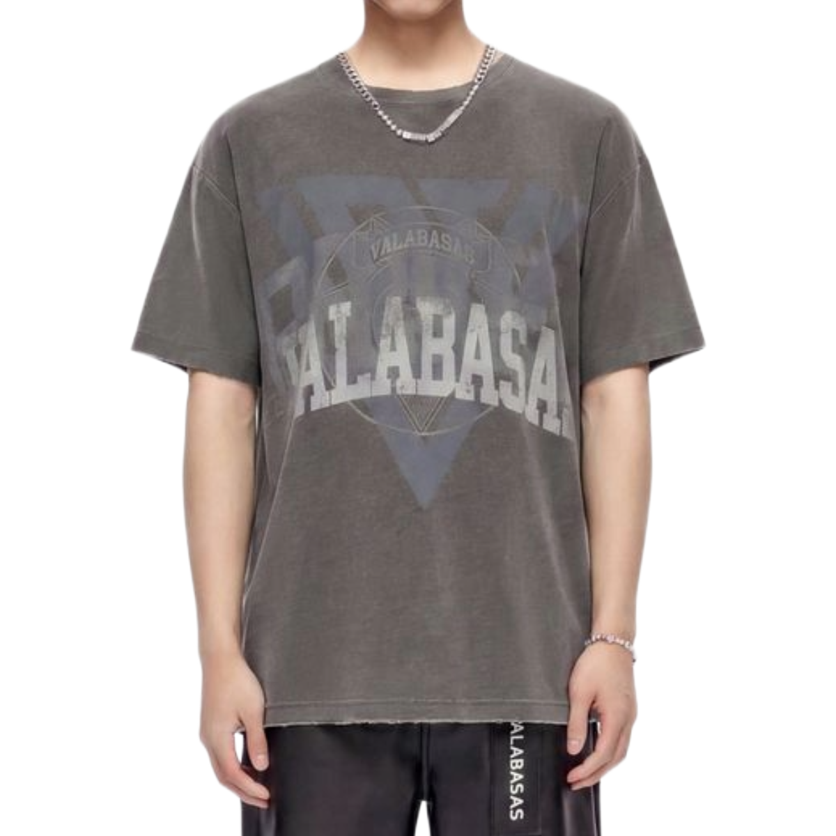 VALABASAS 'GRADUATE' SS TEE (VTG GREY)