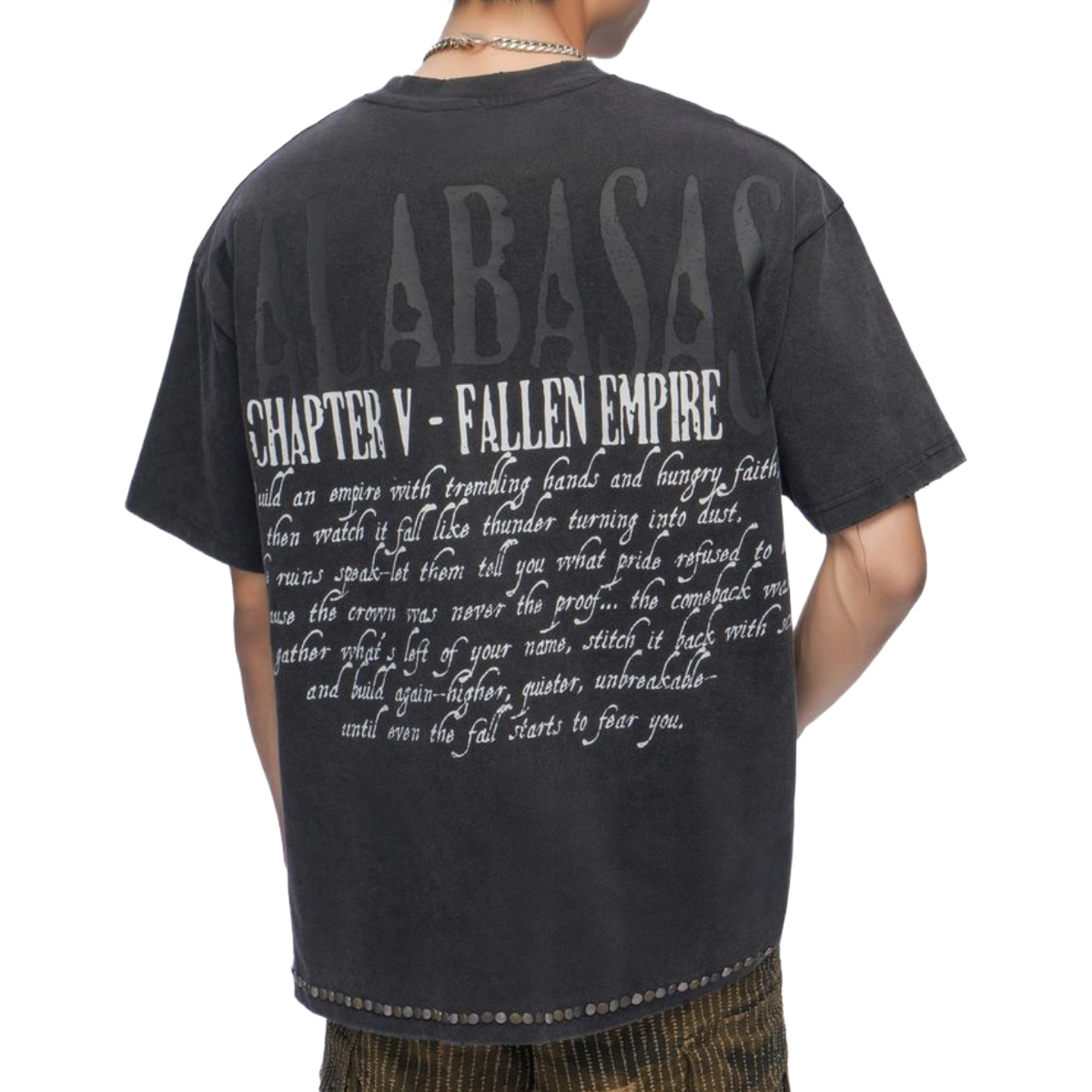 VALABASAS 'FALLEN EMPIRE' SS TEE (VTG BLK)