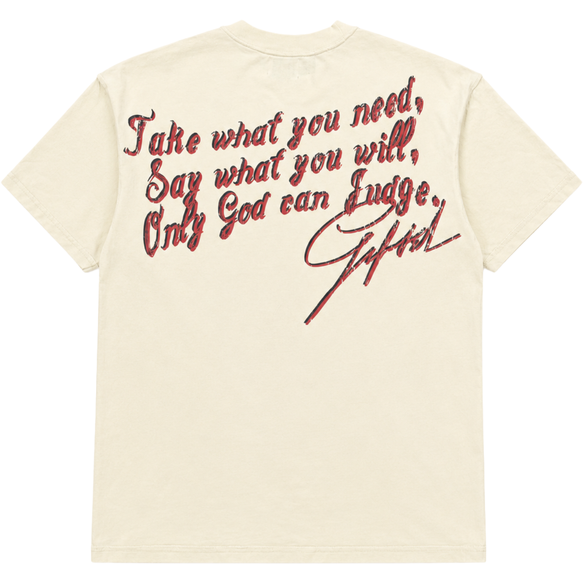 GFTD 'YOU NEED' SS TEE (BONE)