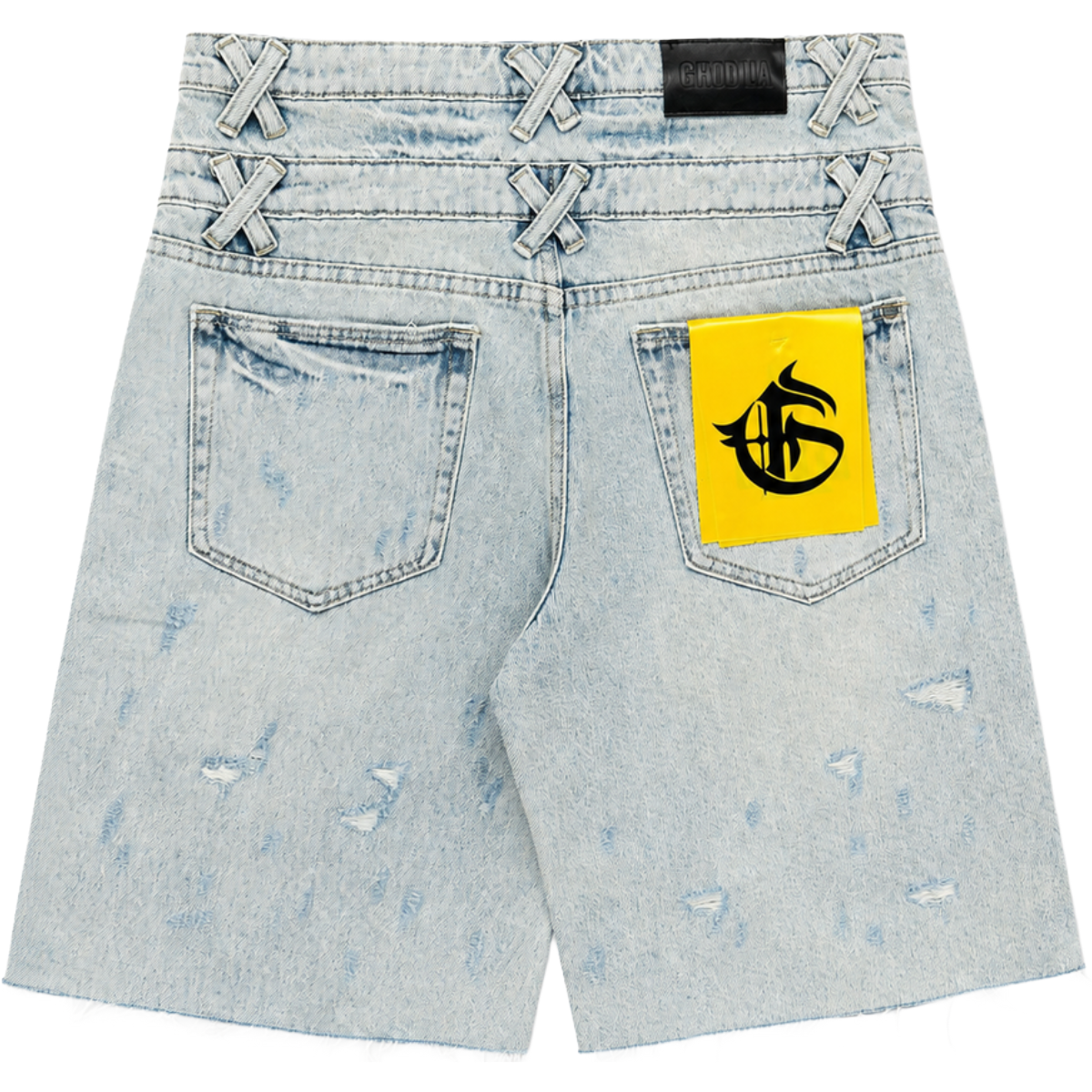 GFTD 'LUKA' DENIM SHORT (LT WASH)
