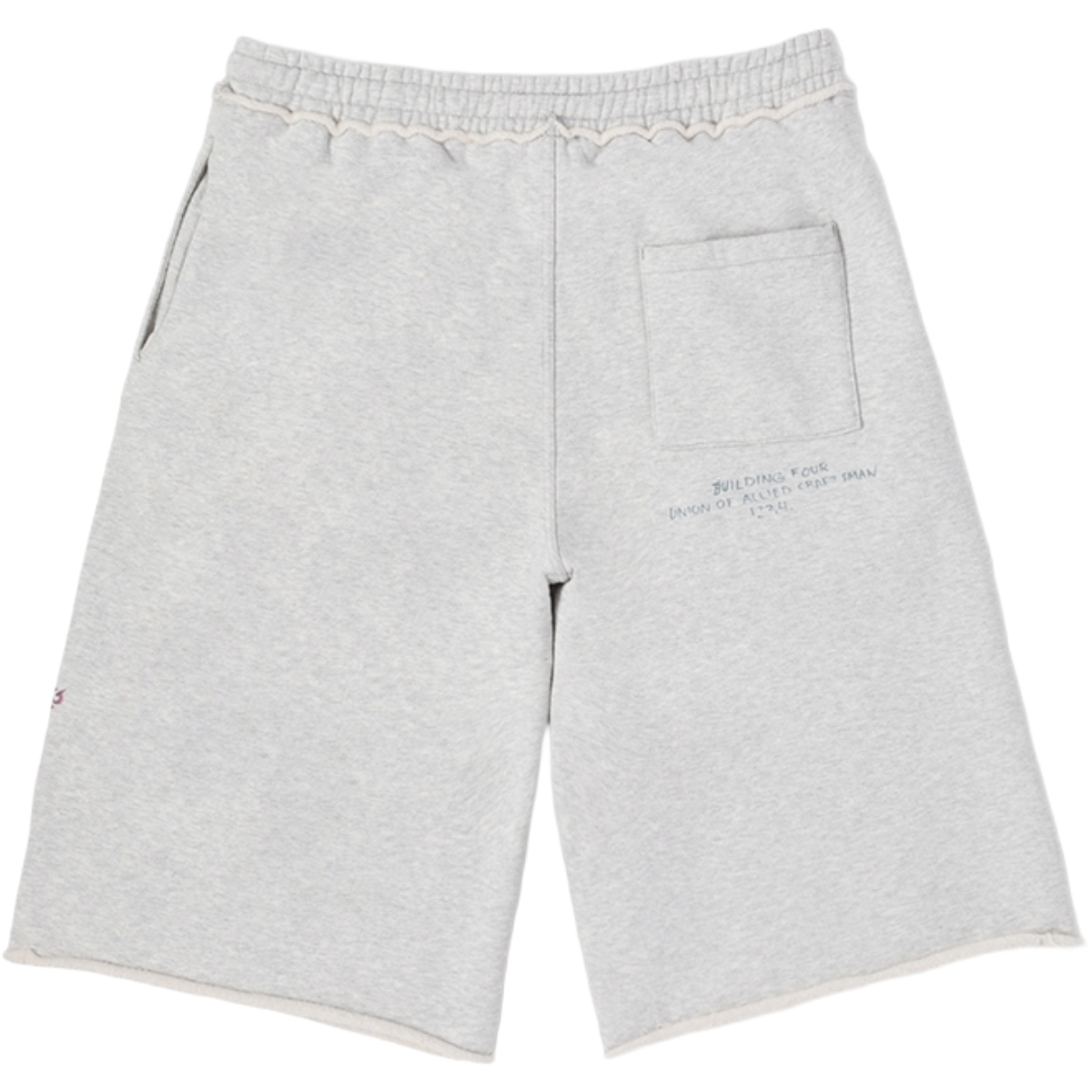 BLDG4 'GATEWAY' SHORTS (WHT)