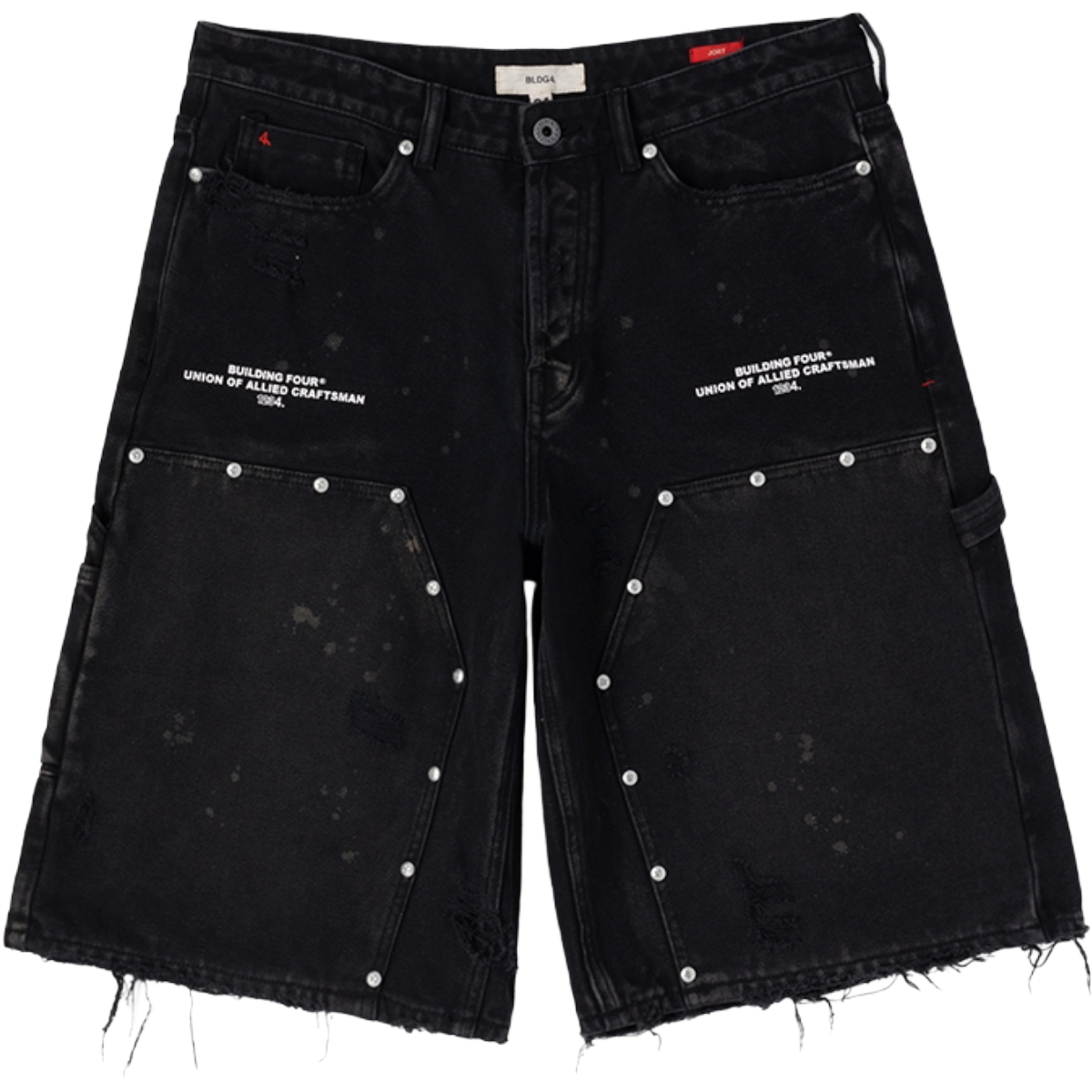 BLDG4 'VILLA' SHORTS (BLK)