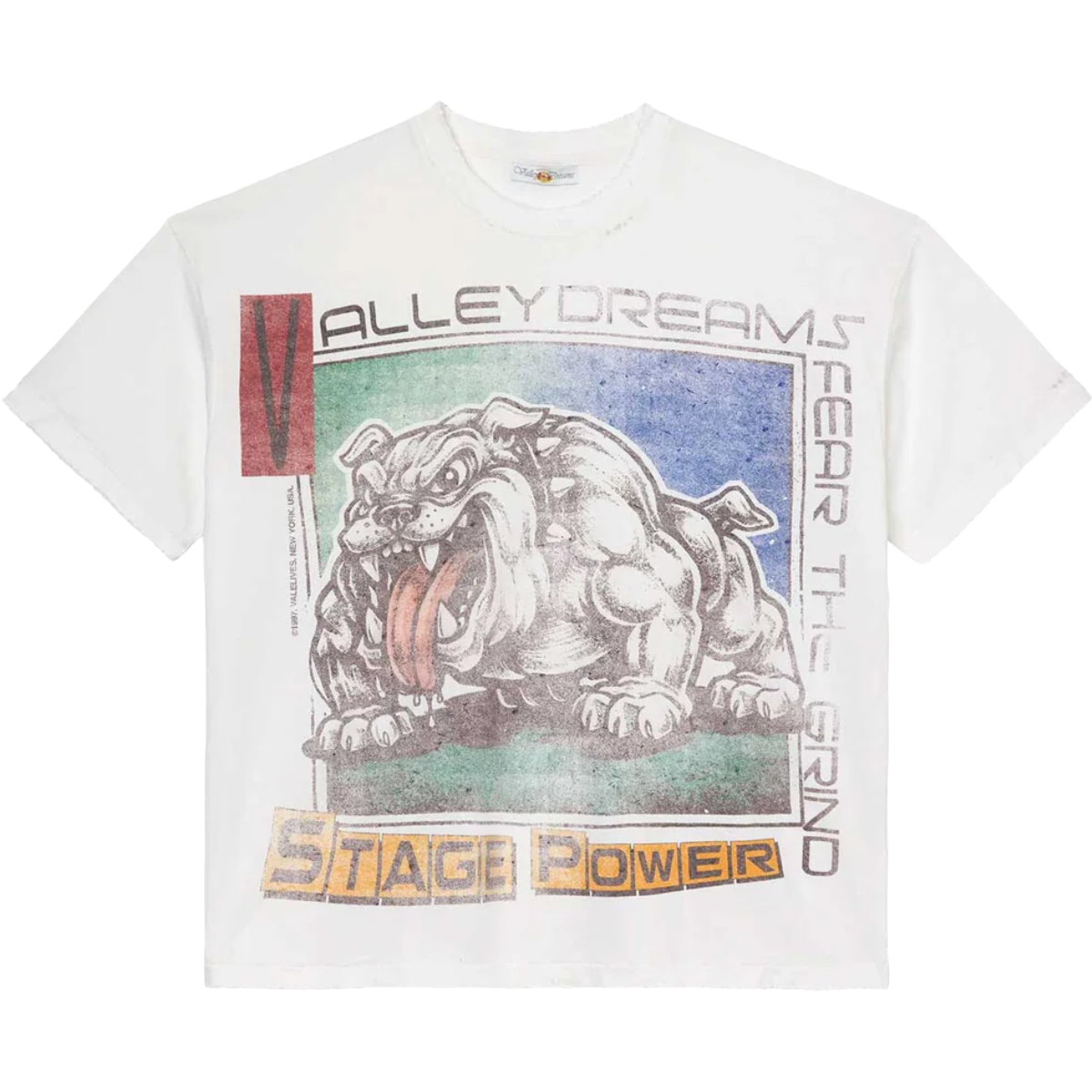 VALE 'BIG STAGE' SS TEE (WHT)