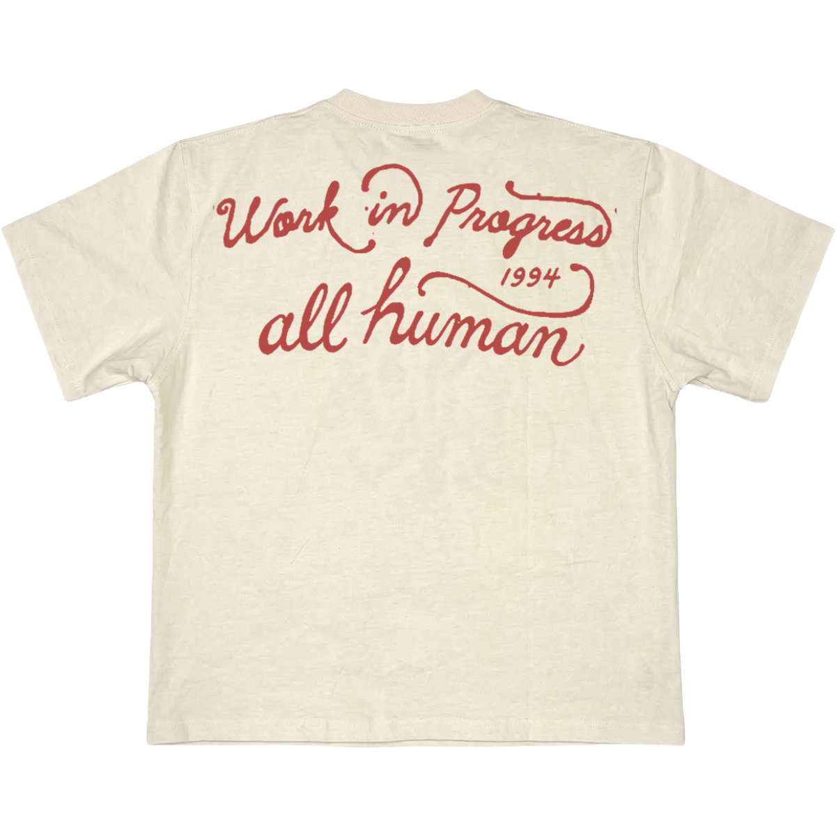 AH 'HOLIDAE' SS TEE (CRM)