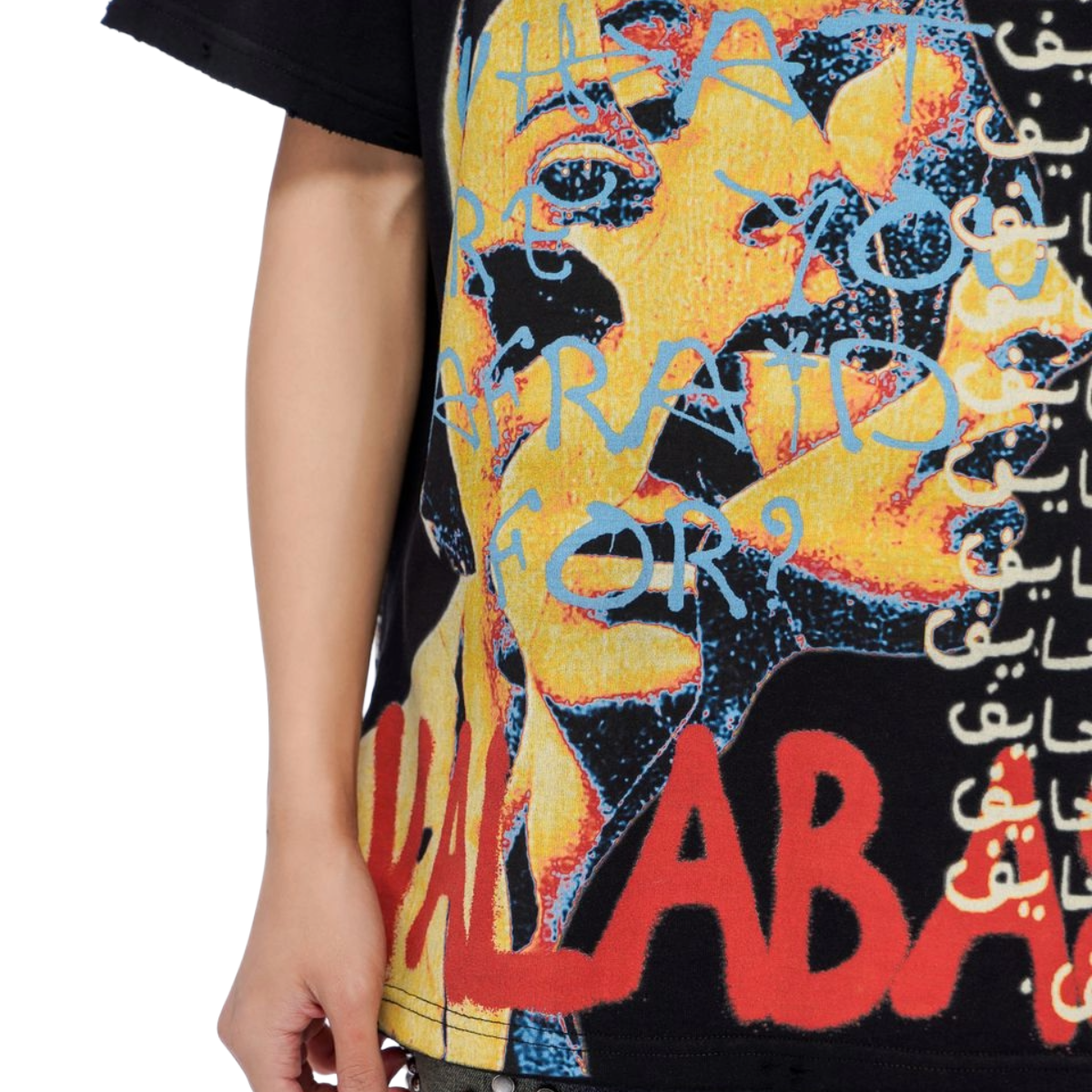 VALABASAS 'PARANOID' SS TEE (BLK)