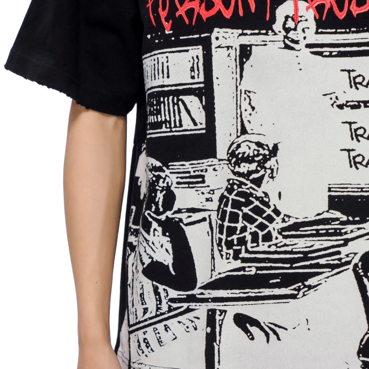 VALABASAS 'GRANNY' SS TEE (BLK)
