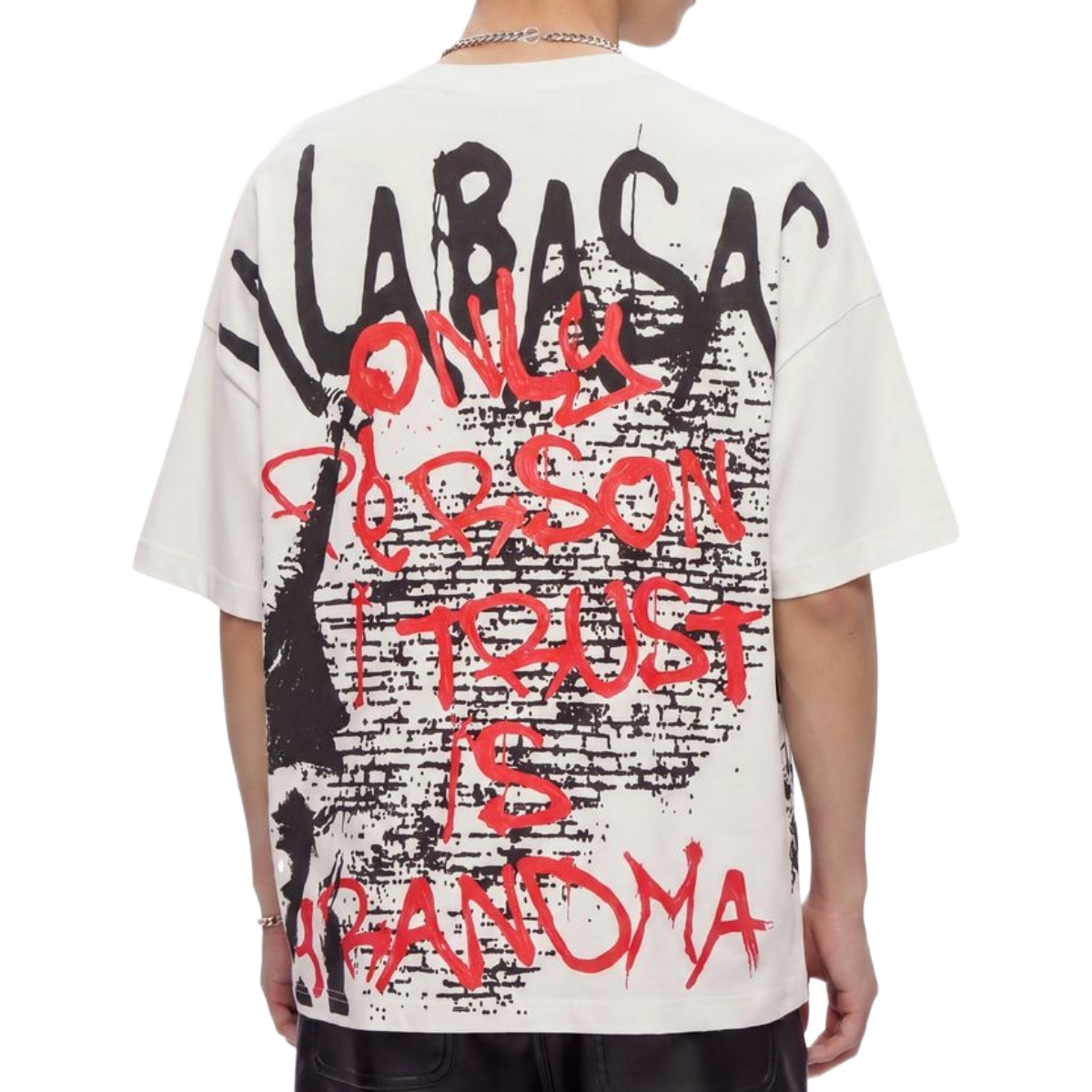 VALABASAS 'GRANNY' SS TEE (WHT)