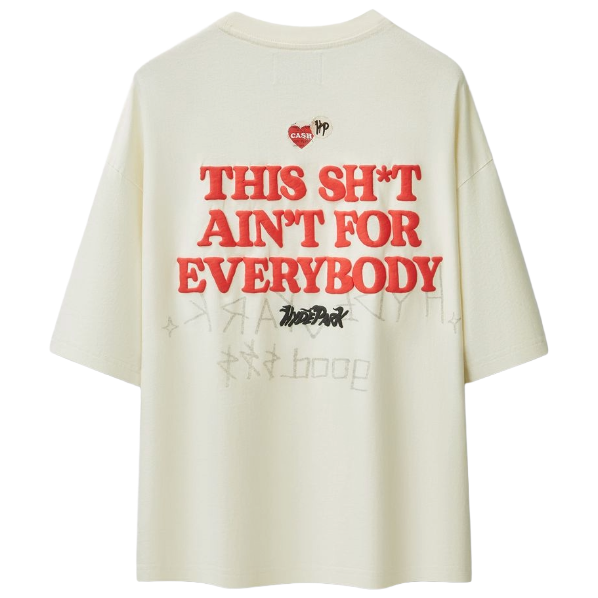 HP 'THIS SHIT AINT FOR EVERYBODY' SS TEE (CRM)