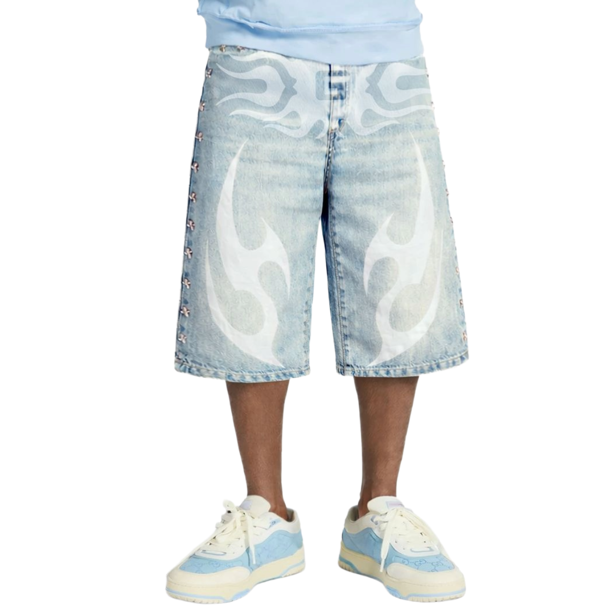 GALA 'IGNITE' DENIM SHORTS (LT BLUE)