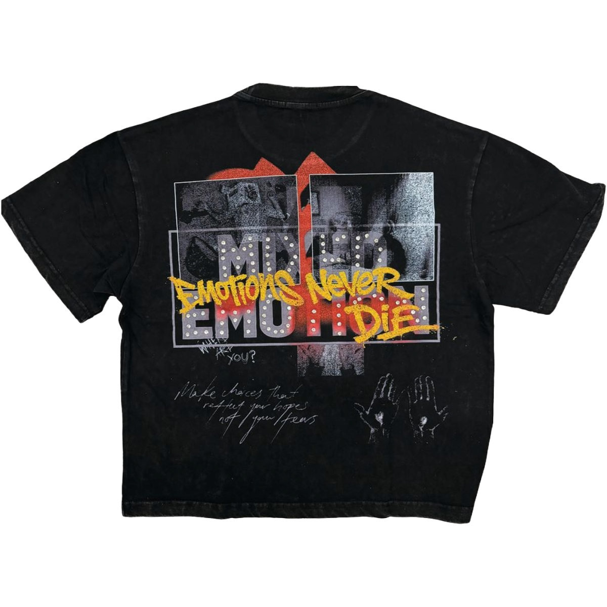ME 'TUNES' SS TEE (BLK)